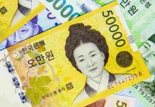 mệnh giá tiền Hàn Quốc