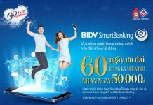 đăng ký BIDV Smart Banking