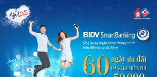 đăng ký BIDV Smart Banking