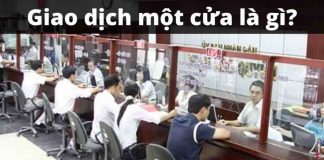 Giao dịch 1 cửa là gì