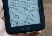 Giới thiệu máy đọc sách Bibox