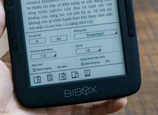 Giới thiệu máy đọc sách Bibox