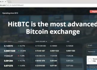 Sàn giao dịch HitBTC tại Châu Âu.