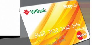 biểu phí thẻ tín dụng vpbank