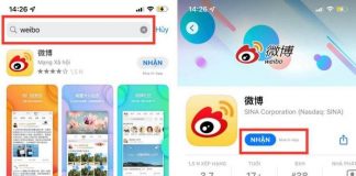 Cách tải Weibo trên Android.