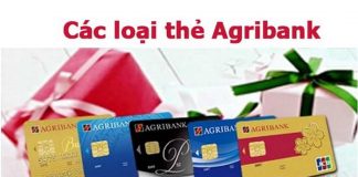 các loại thẻ atm của agribank