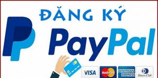 đăng ký thẻ paypal