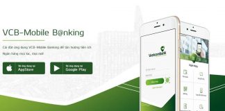 đăng ký vcb mobile banking