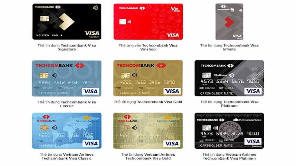 Điều kiện mở thẻ tín dụng Techcombank