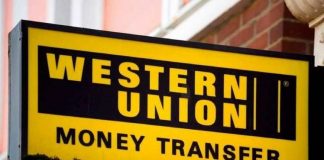 phí gửi tiền western union